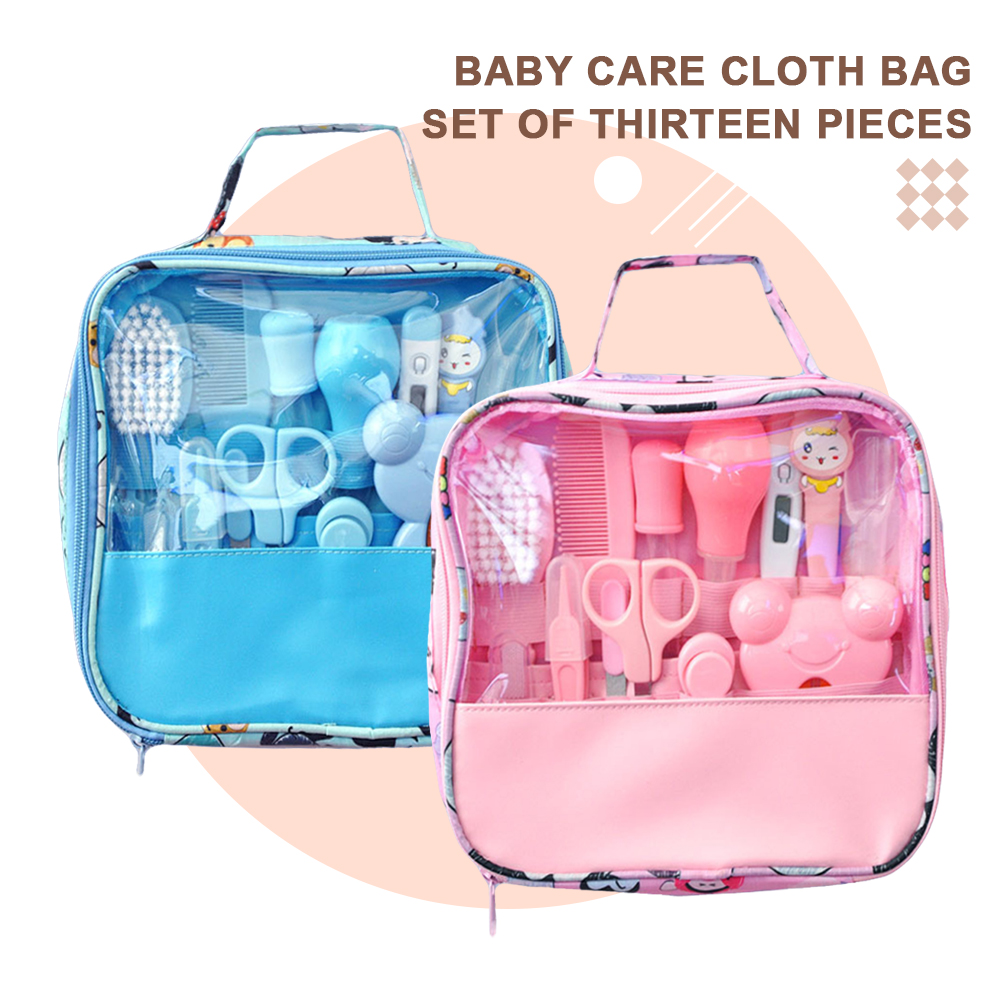 Kit de cuidado para bebé recién nacido, Kit de higiene para bebé, juego de  aseo, tijeras, artículos de tocador para recién nacidos
