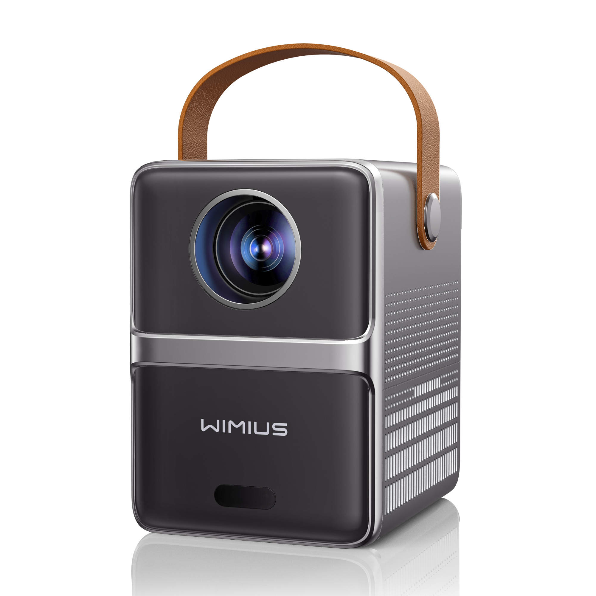 Wimius-proyector Q2 DLP para exteriores, miniproyector portátil con batería  de bolsillo, compatible con 1080P, Full HD, inteligente, Android, WIFI,  vídeo