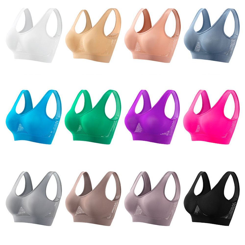 SUUKSESS Pack De 2 Piezas De Sujetador Deportivo Para Mujer Con Espalda Abierta Y Múltiples Tirantes, Cuello En V Torcido, Tops Cortos Para Entrenamiento, XS