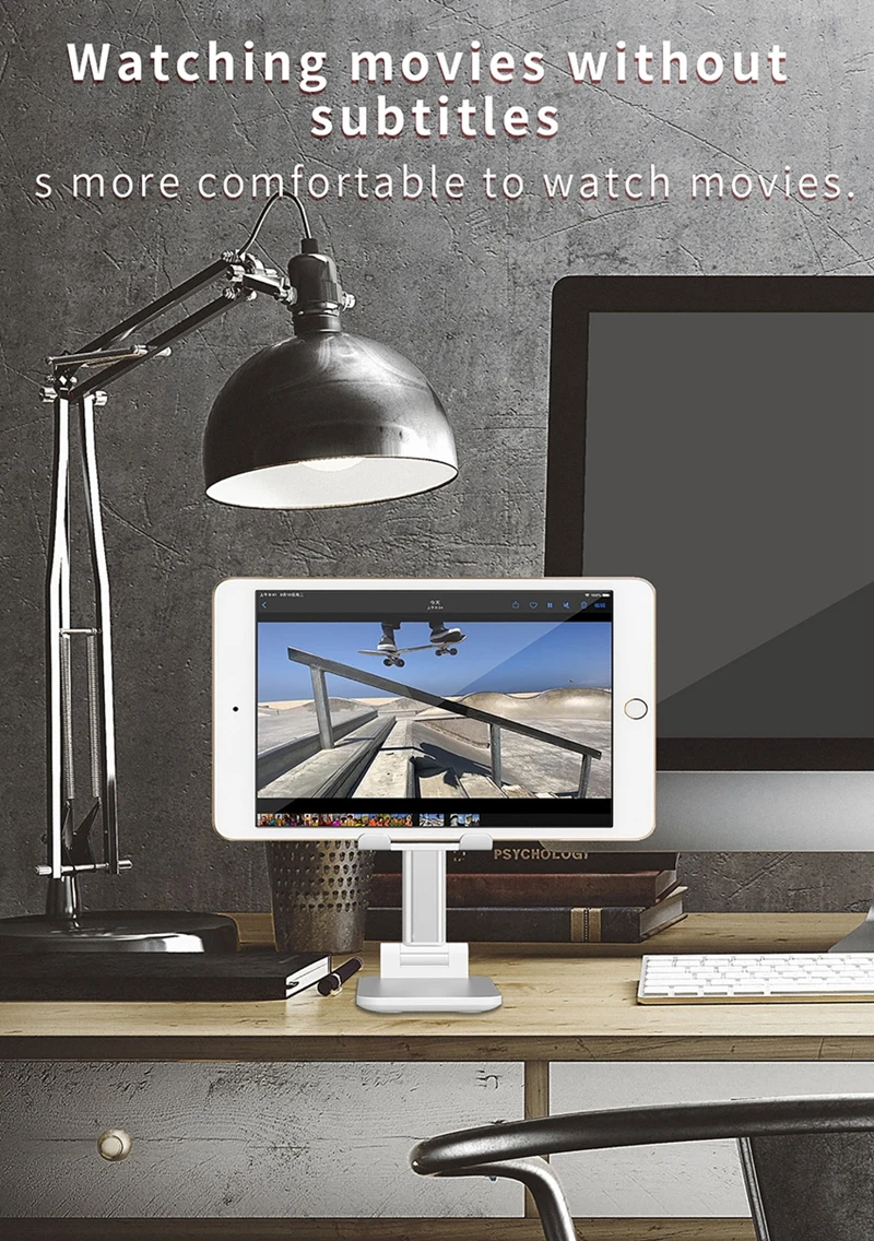 New Pink Mirror Phone Stand Suitable for Adjustable Desktop Tablet Stand Universal Desktop Phone Stand_voghion.com