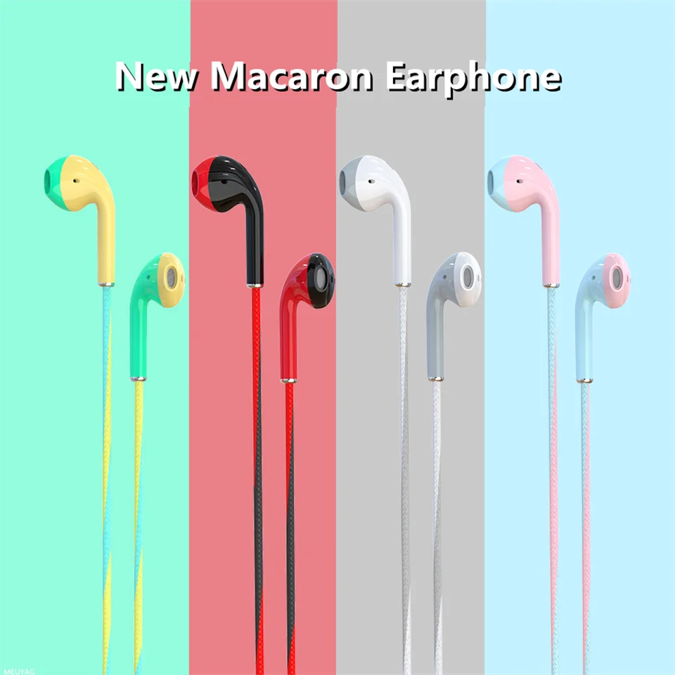 Verwendet für Musik, Sport, elektronische Spiele, mit Mikrofon, geeignet für Xiaomi, iPhone, Huawei, Samsung-Kopfhörer, In-Ear-Kopfhörer_voghion.com