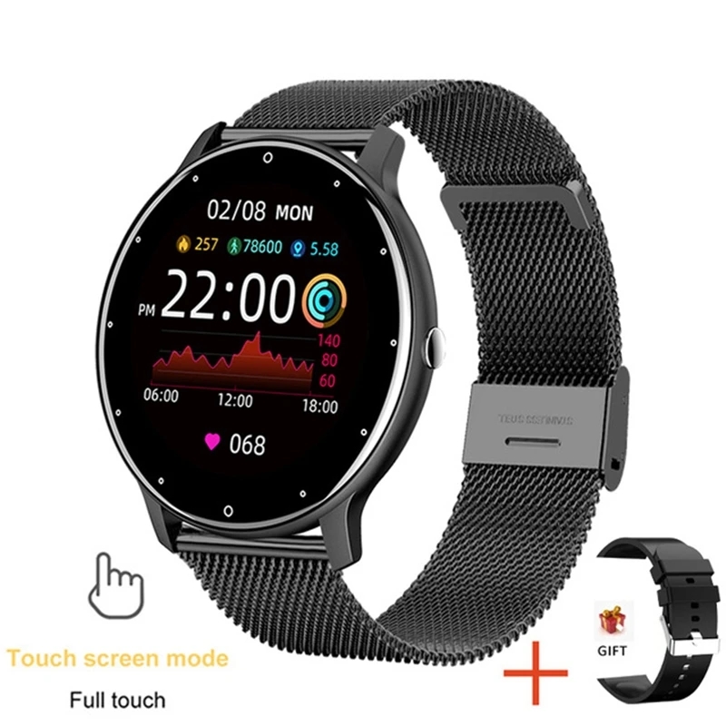 Reloj inteligente deportivo para hombre y mujer, nuevo accesorio de pulsera resistente al agua con control del ritmo cardíaco