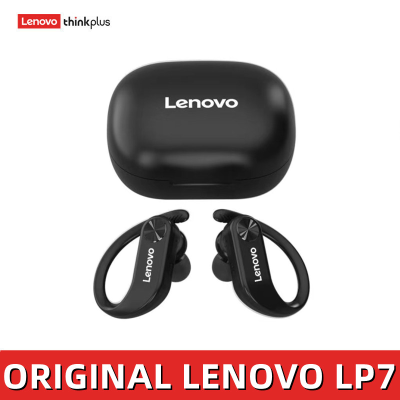 Lenovo-auriculares inalámbricos LP5 TWS, cascos con Bluetooth, estéreo 9D,  HiFi, deportivos, impermeables, abrir la tapa