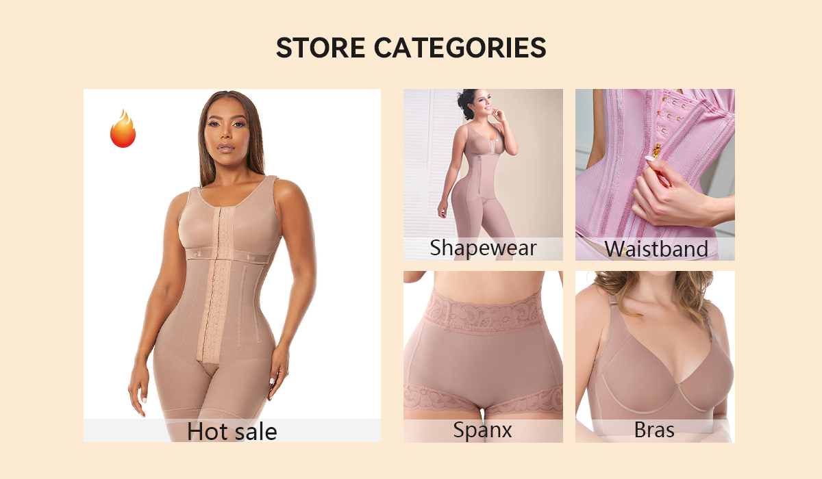 Faja Women's Corset Spanx Bodysuit Hourglass Bands Post Surgery Shapewear  Postpartum Girdles Slimming Bbl Skims Underwear Cinta