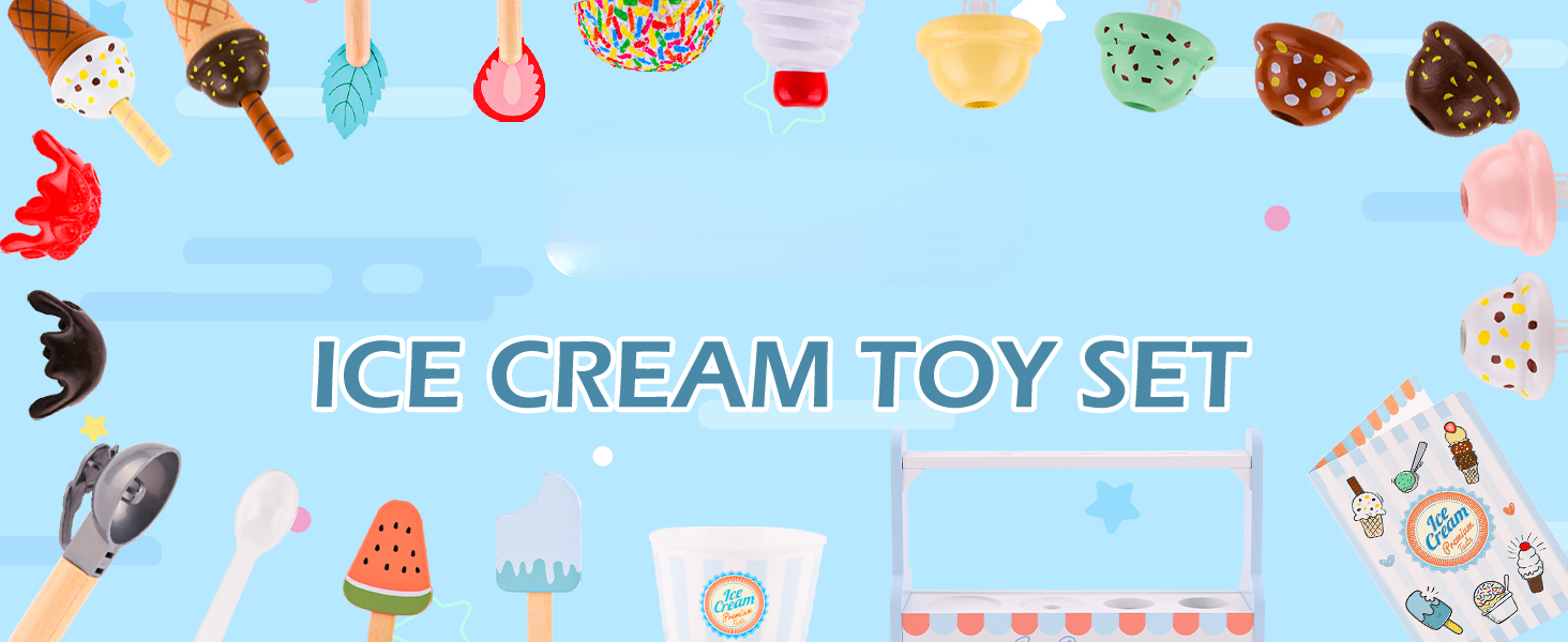 ice cream toy set