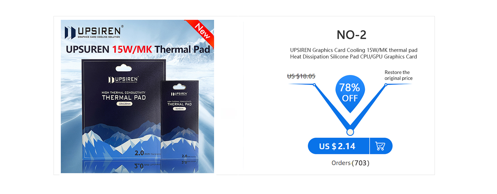 Innovation Cooling IC Graphene Thermal Silicone Pad Thermal conductivity  35W Thermal Pad For CPU/PS4 Graphics Card Motherboard - AliExpress