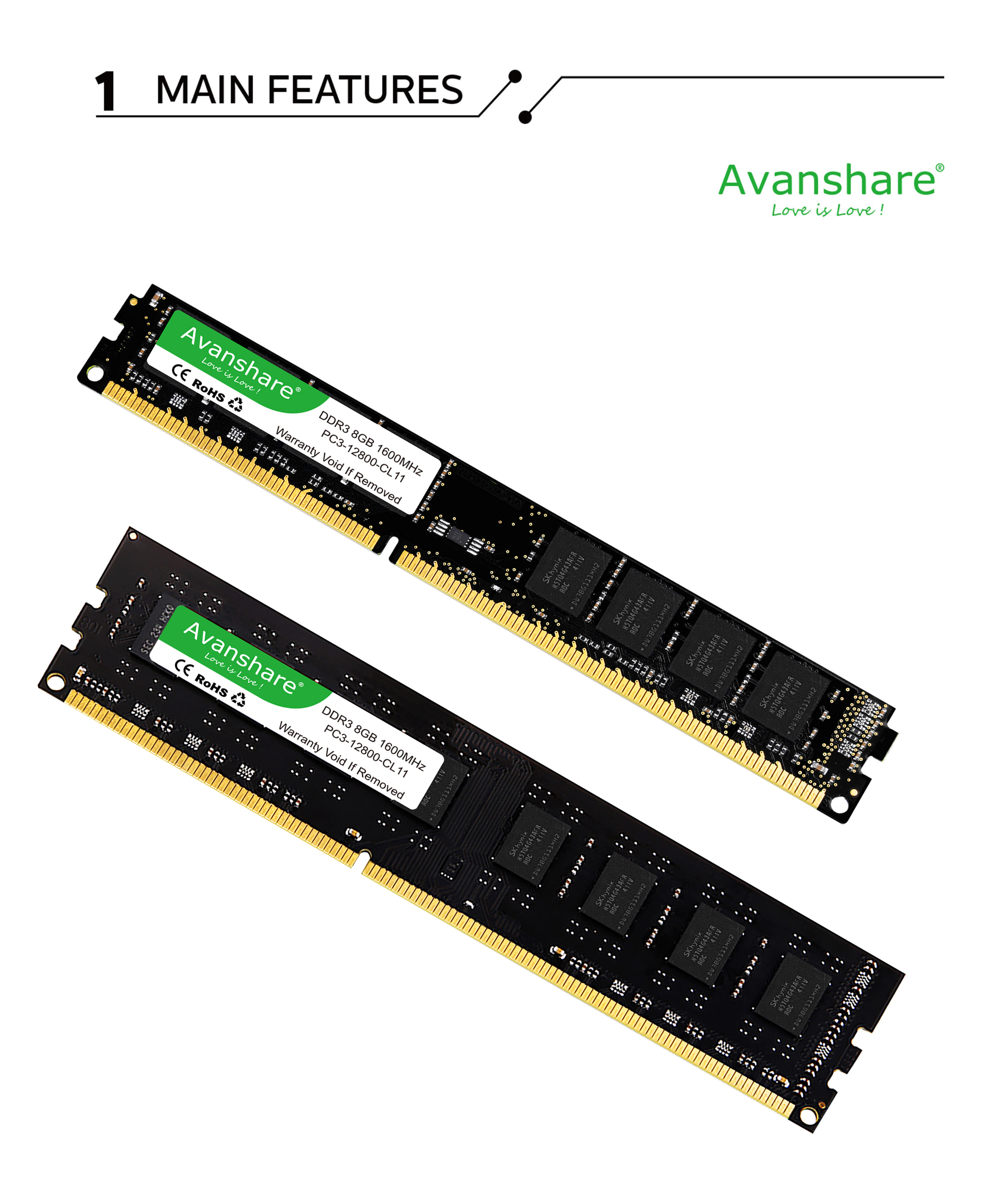 memória ddr3 2400mhz