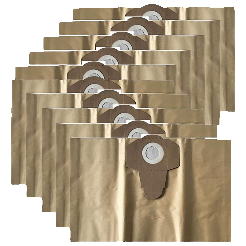 Bolsa de 15 piezas para aspiradora Karcher, bolsas de filtro para A2201 WD3,  bolsas de papel, piezas de aspiradora húmeda y seca, 6.959-130,0