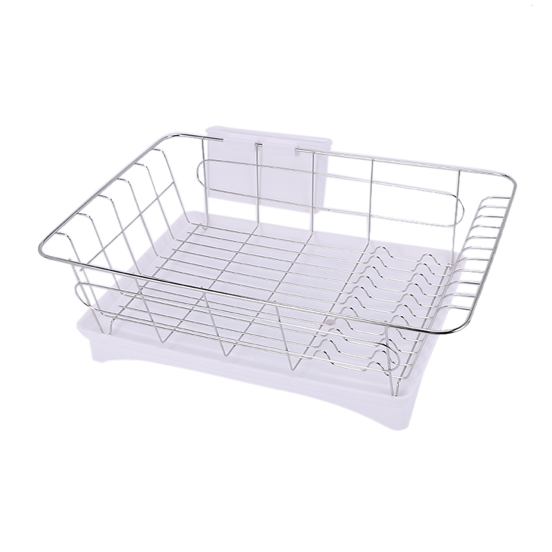 Escurridor de platos de cocina de acero inoxidable 304, organizador de  secado de montaje en pared colgante de 2/3 niveles para platos, cuencos,  tazas