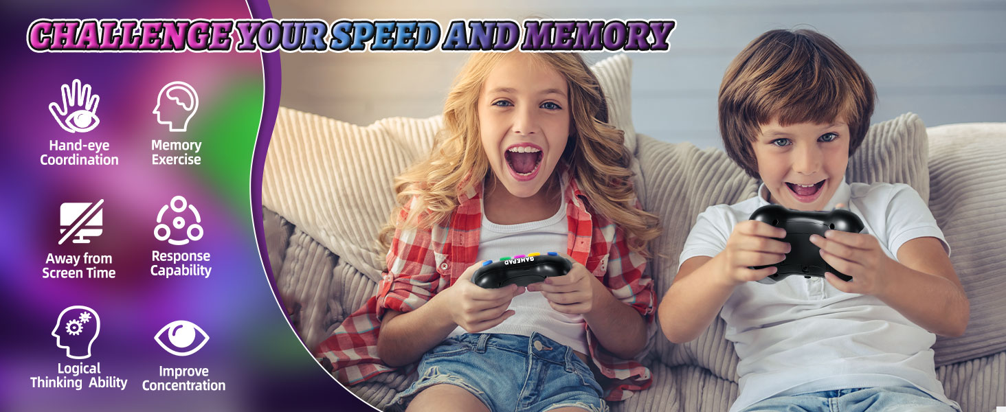 CHALLENGE YOUR SPEED AND MEMORY