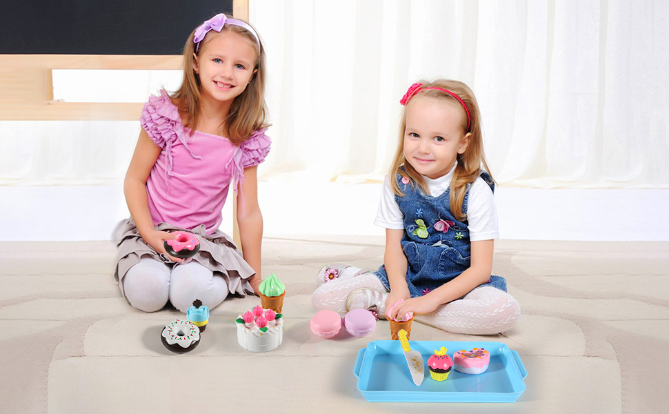 kids play kitchen  play kitchen for kids ages 4-8  toy food  play food for toddlers 1-3  