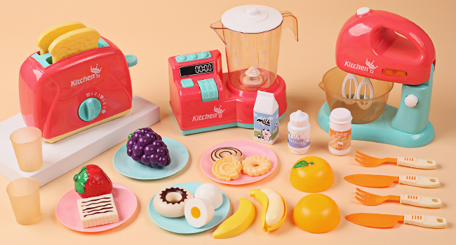 A Variety of Appliance Toys Playset