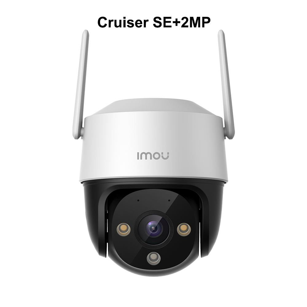 Imou - IMOU-Cámara Cruiser SE + 2MP/4MP, wifi, para exteriores, IP66, resistente a la intemperie, Zoom digital, 8X, Visión nocturna AI