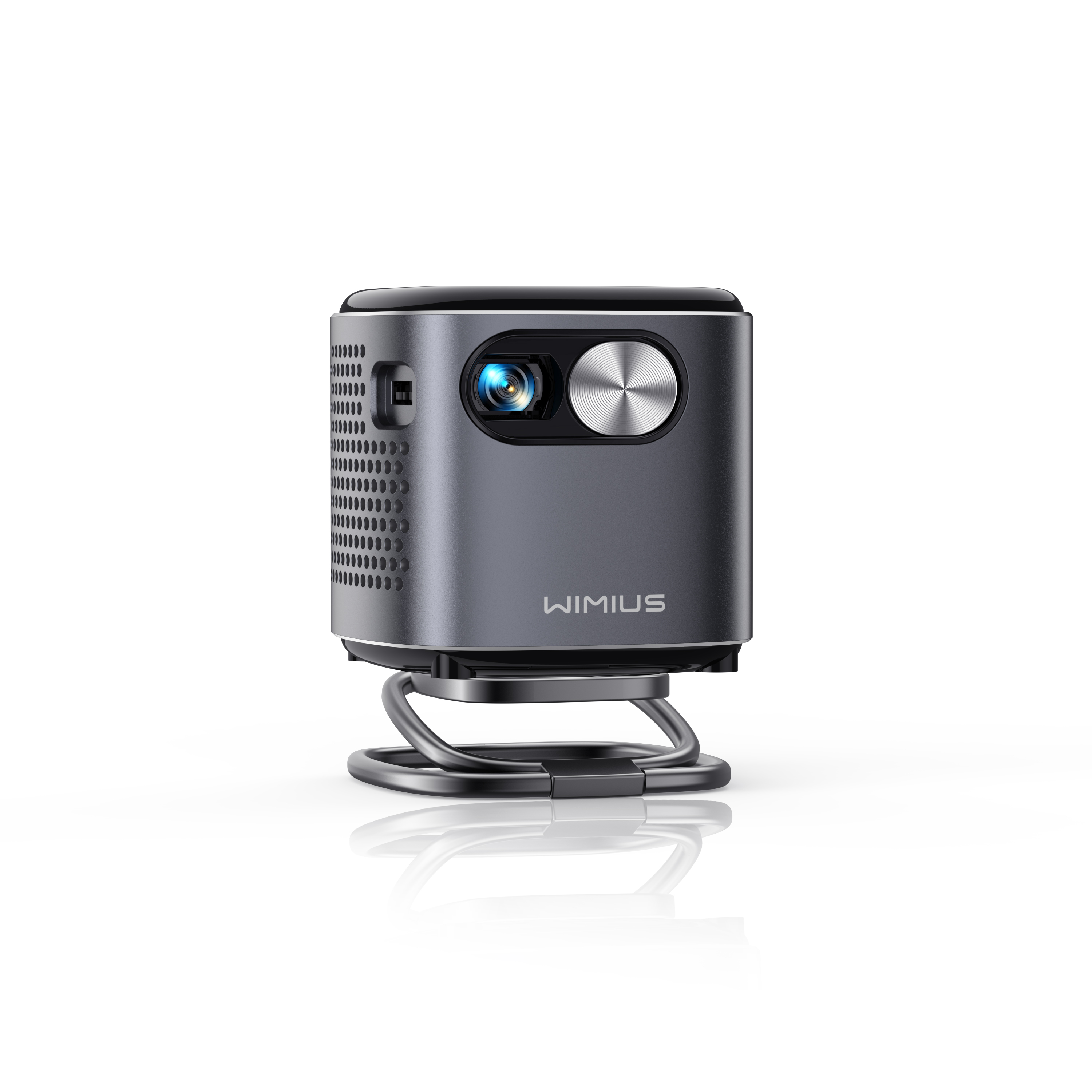 Wimius-proyector portátil P61 para cine en casa, 8000 lúmenes, 5G, WiFi,  Bluetooth, compatible con pantalla Full HD 1080P