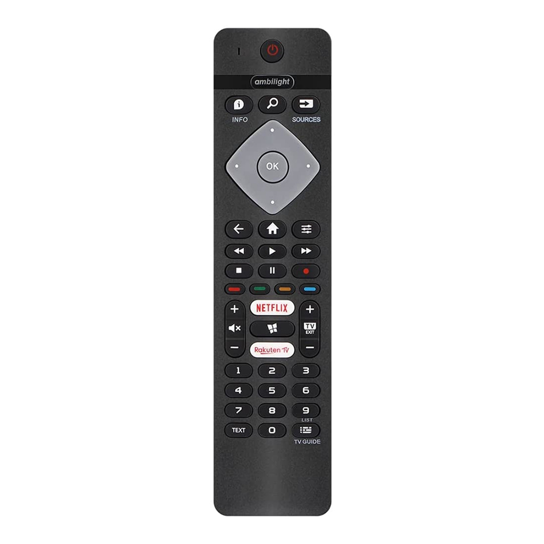 Mando a distancia inteligente ABS, mando a distancia infrarrojo de repuesto  con controlador de TV compatible con Bluetooth para  Fire TV Stick