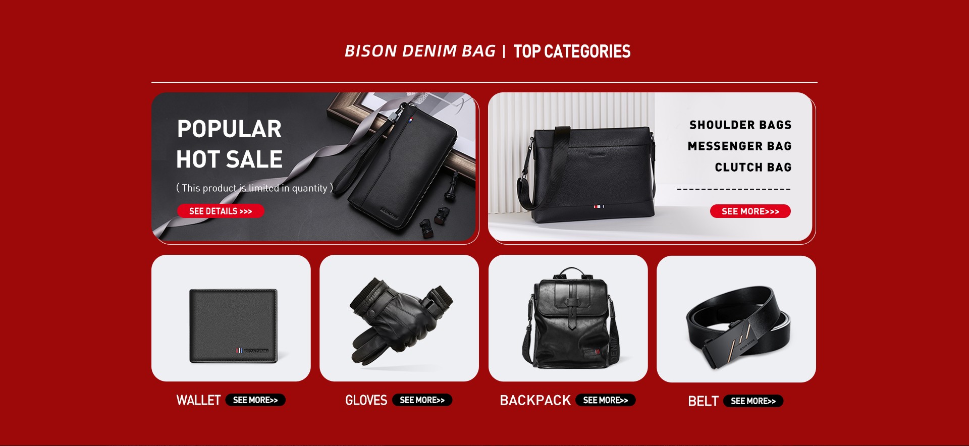 BISON DENIM Official Store - Amazing products with exclusive