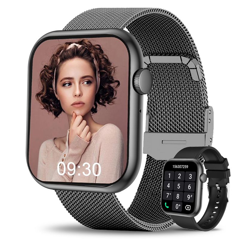 Arterial Resistant to Agua IP68 para Android and iOS Gift Perfecto Reloj Inteligente para Mujer with Función de Ritmo Cardíaco y Presión