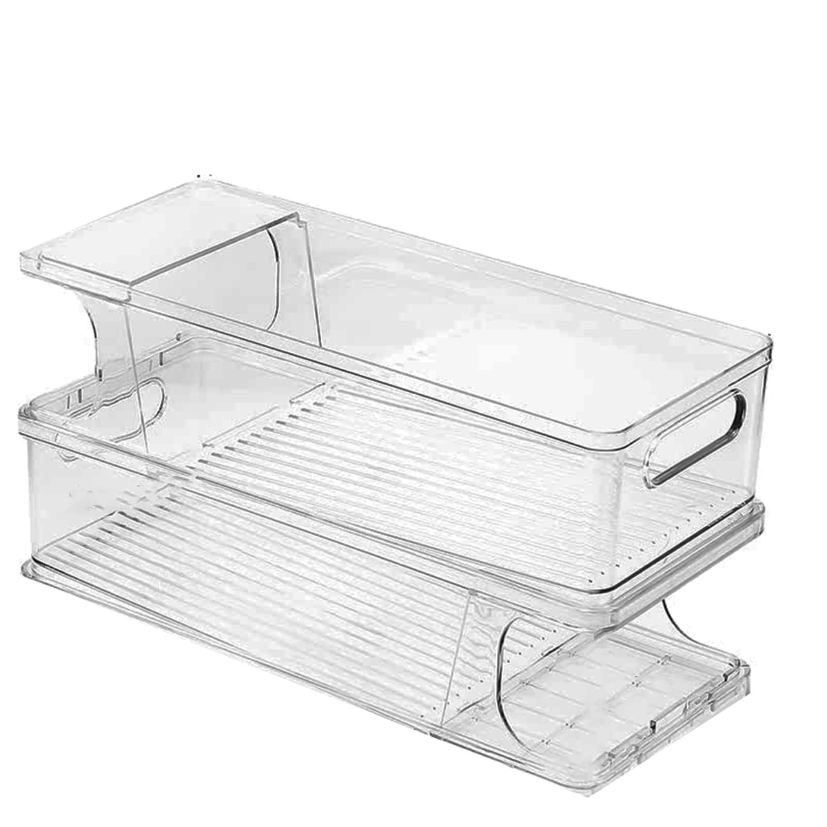 2 Paquetes De Estante Organizador De Latas De Refresco Para Despensa,  Soporte Apilable Para Dispensador De Latas De Refrescos, Estante Grande De  Metal