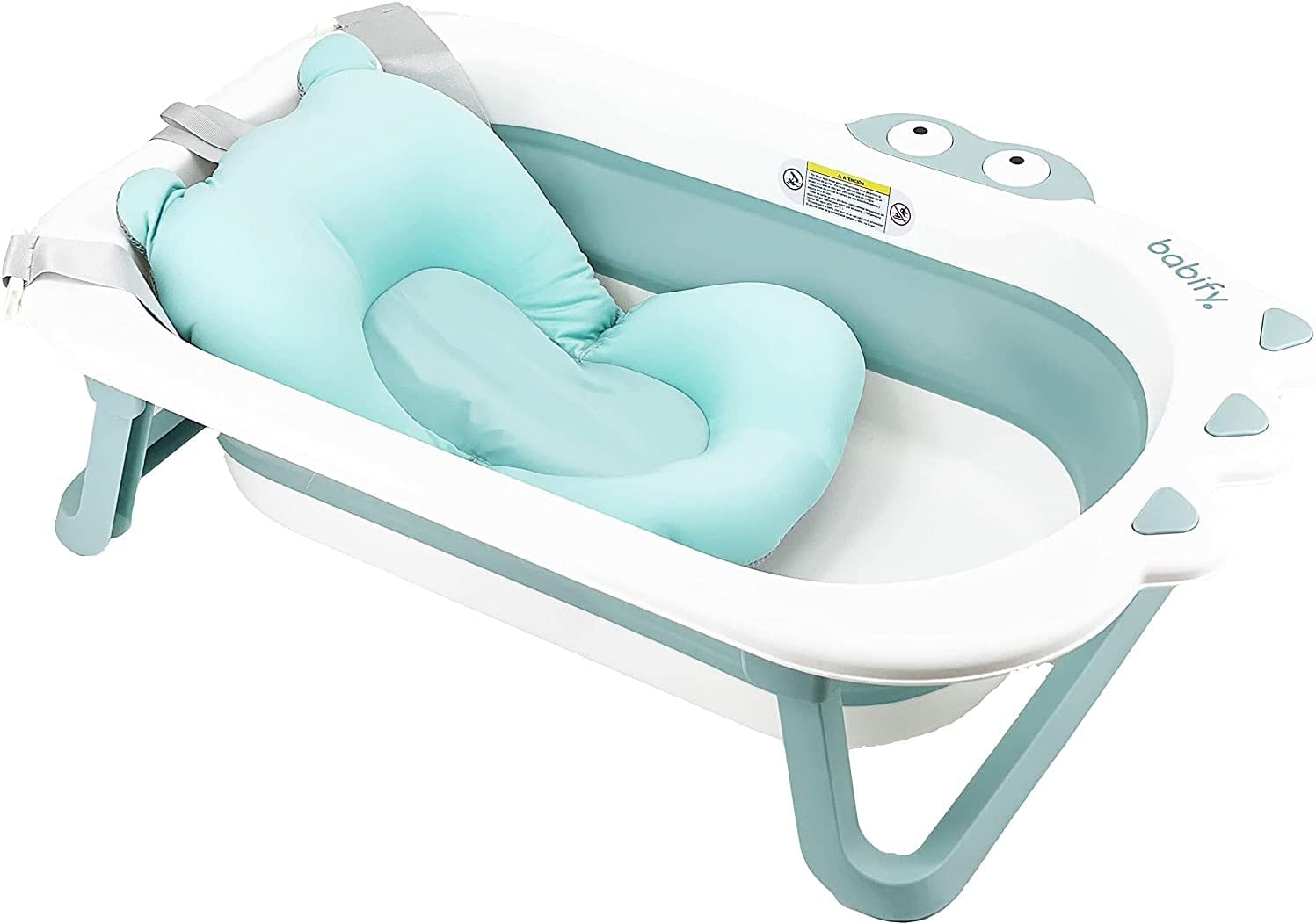 Cojin Para Bañera Portatil Para Bebes Almohada Comoda Suave Para Bañar A Tu  Bebe