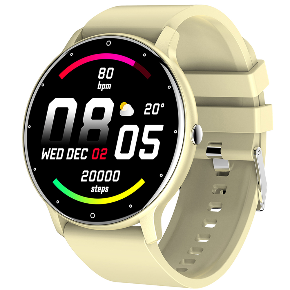 ZL02D Reloj inteligente with Bluetooth, Llamada, Frecuencia cardíaca y detección de presión arterial, recordatory de Información, Modo Deportivo