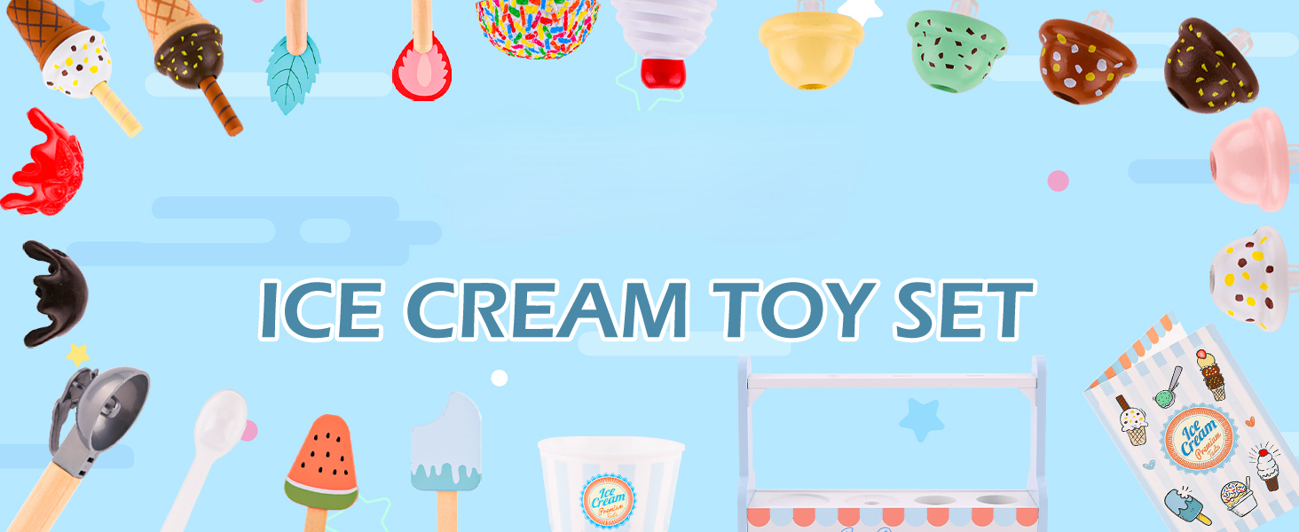 ice cream toy set