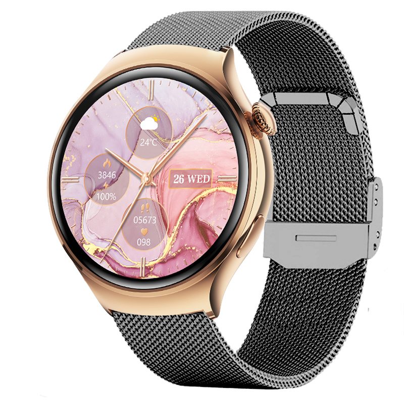 MOV Reloj inteligente 2024 para mujeres con pantalla táctil completa deportiva y fitneresistente al agua IP67 Bluetooth para Android e iOS regalo para mujeres con altavoz integrado