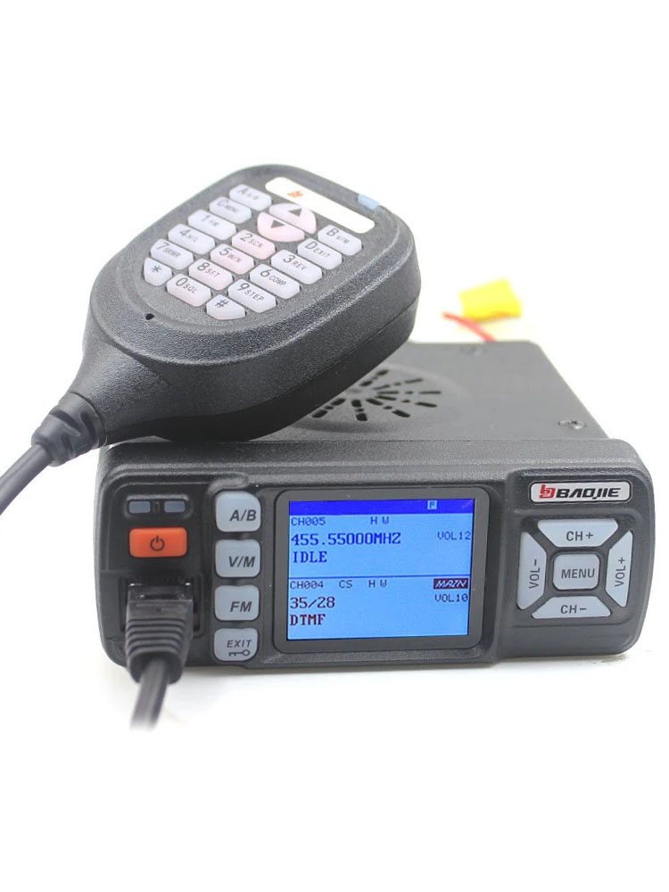 BAOJIE Mini Car Radio BJ-318 Dual Band 136-174400-490MHz FM Radio 25W  Walkie Talkie BJ-218 actualización Miravia