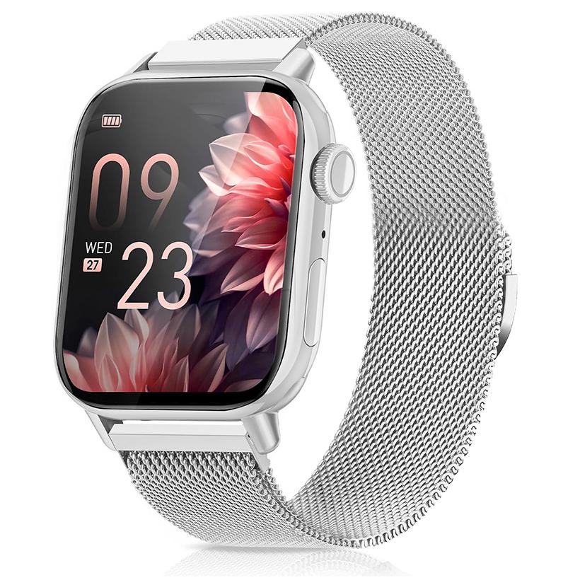 Reloj Inteligente Ultra 9 Series 2023 para Mujeres con Pantalla de 2.05 Pulgadas a Prueba de Agua NFC BT Llamada Personalizado para Mujeres Regalos Exquisitos