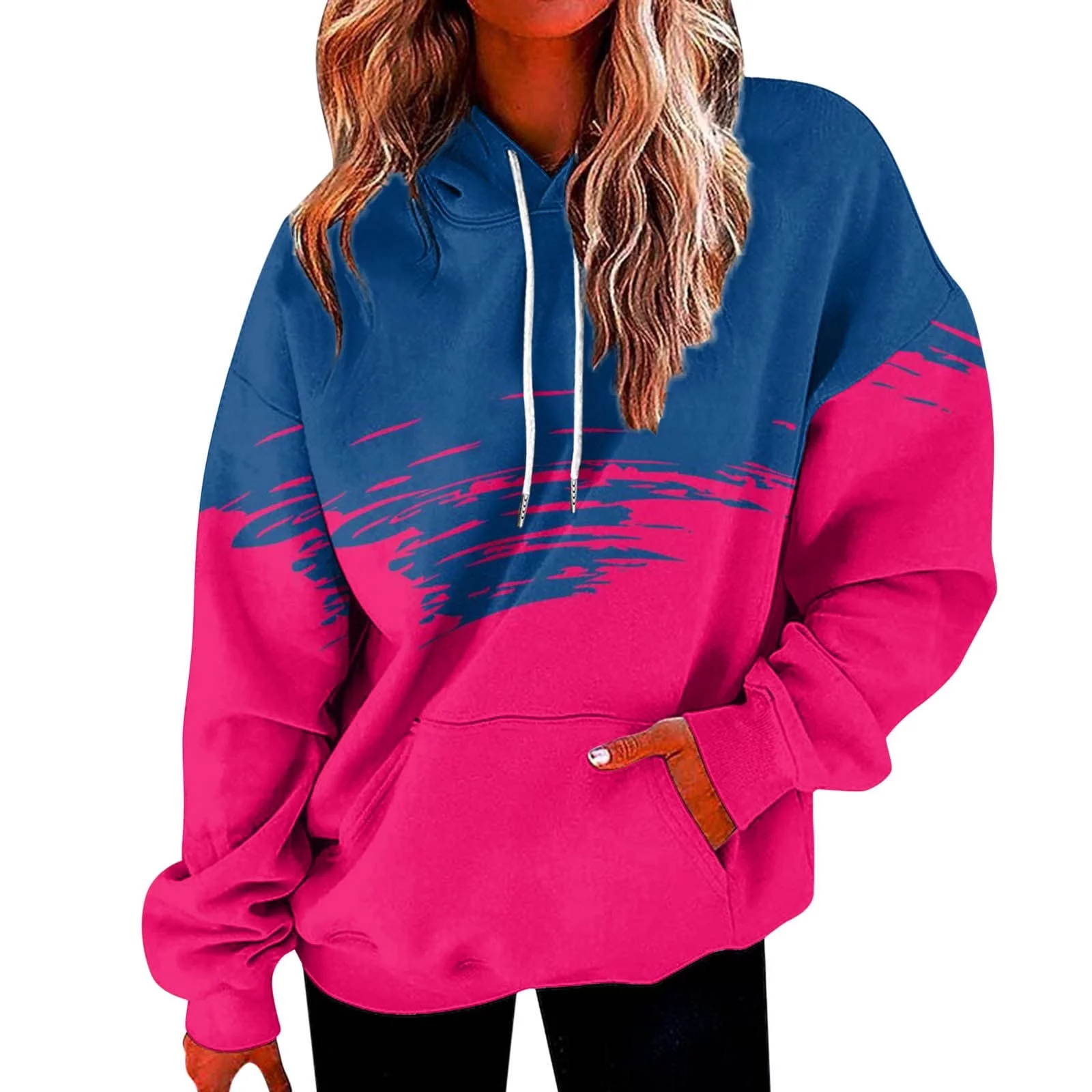 Mujer Sudaderas Cortas Letras Mujer Sudaderas Con Capucha Manga Larga Sudaderas Mujer Cortas Blusa Tops A Gris ES 34