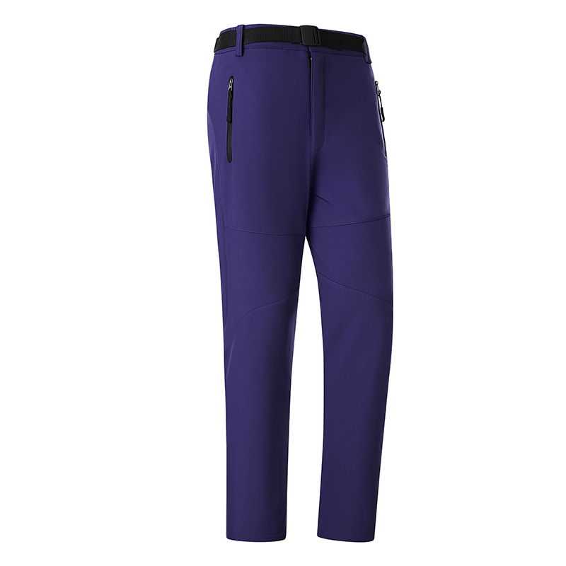 LNGXO-Pantalones gruesos y cálidos de lana para mujer, pantalones  impermeables para senderismo, Trekking, Camping, esquí, pantalones de  concha suave, pantalones a prueba de viento para exteriores, Invierno