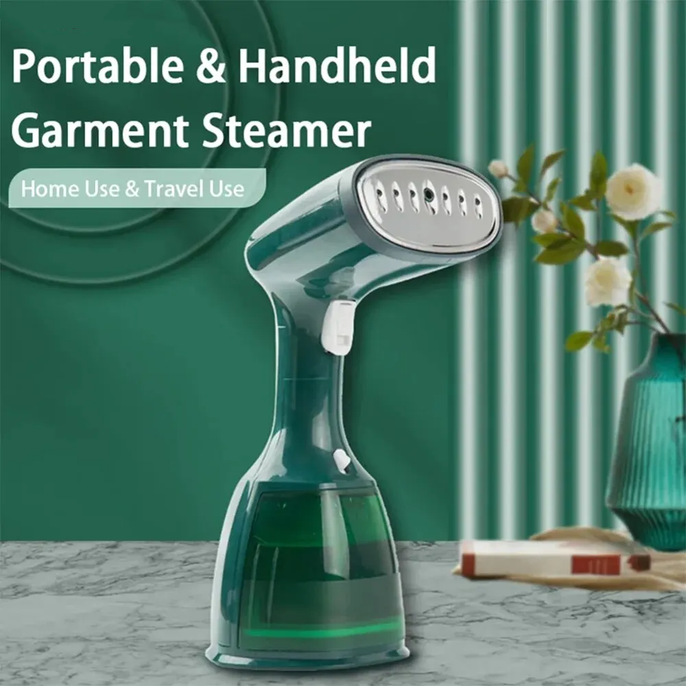 Garment Steamers 280ml Handheld Fabric Steamer 7 Holes 20 Seconds Fast-Heat 1500W Garment Steamer for Home Travelling Portable_voghion.com