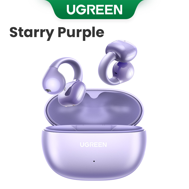 UGREEN HiTune S3 True Wireless Earbuds Wireless Bluetooth 5.4 Earbuds, Open Sports Earphones with Clip and Noise Cancelling ENC, 30H Playback, USB-C Quick Charge, Hi-Fi, IPX5 Waterproof