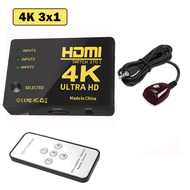 Adaptador HDMI a RCA, HDMI a TV antiguo compatible con Fire Stick, Roku,  Apple TV, Xiaomi Mi Box, Android TV Box, DVD, reproductor de Blu-ray, etc.