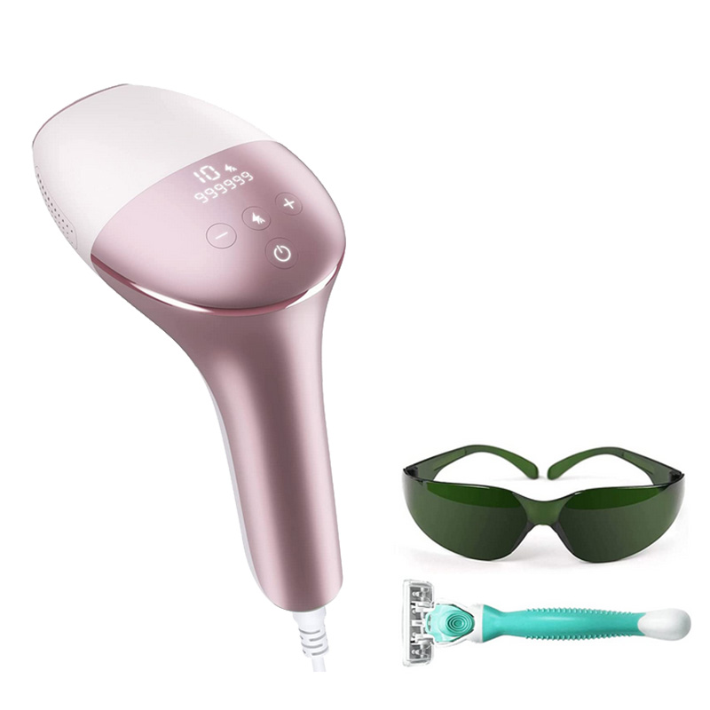 Depiladora IPL Jinti - Luz Pulsada 600-1200nm 10 Intensidades Alivio Frío Certificada CE FDA