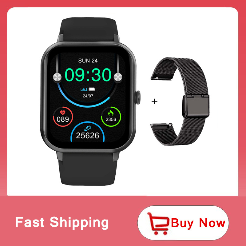 Reloj Inteligente de Pantalla Completa de 1.83 pulgadas Monitor de Sleep con Altavoz Incorporado