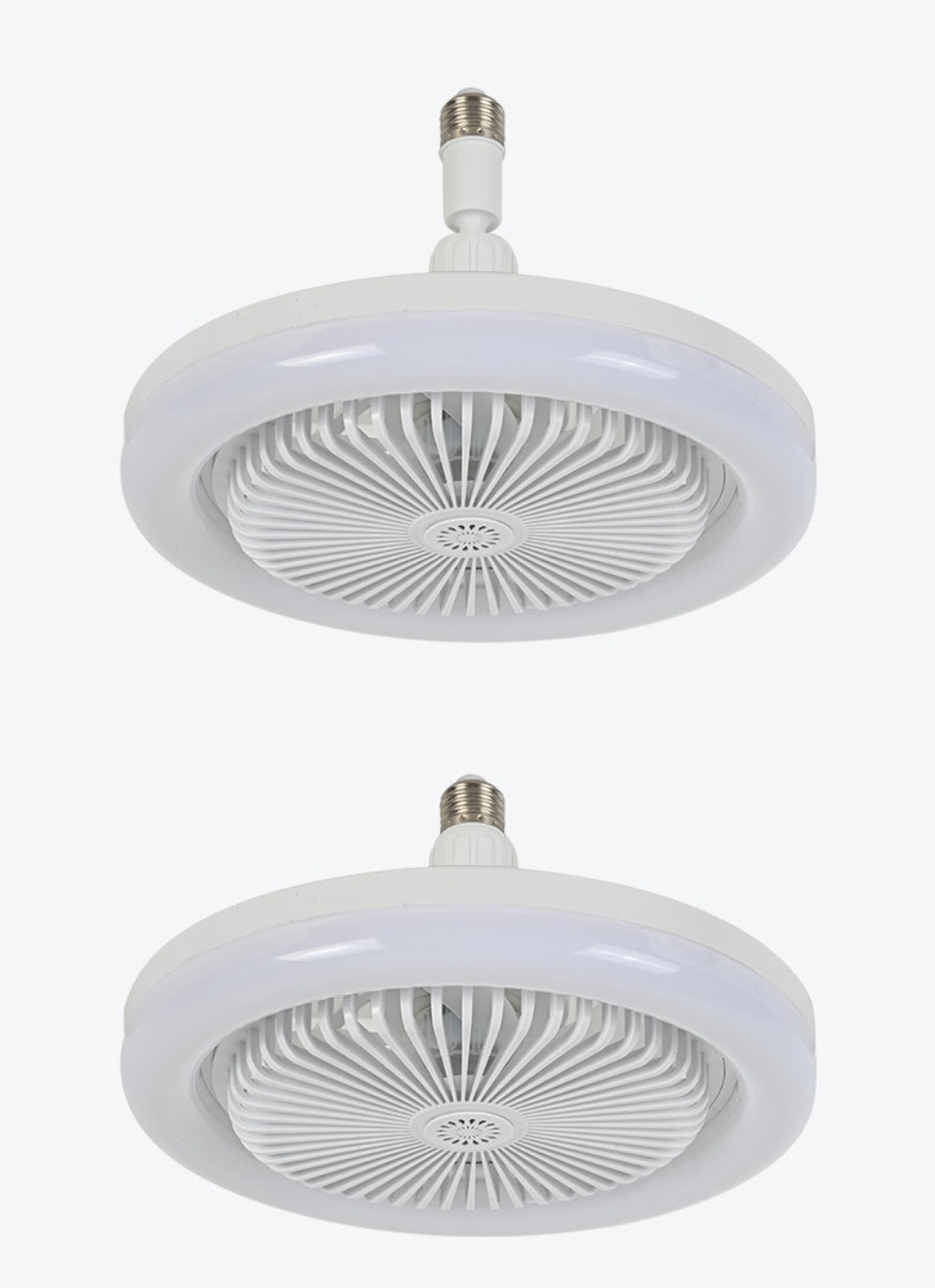Modern Design E27 Simple Practical Indoor Multifunction Suspension Smart Fan Light_voghion.com