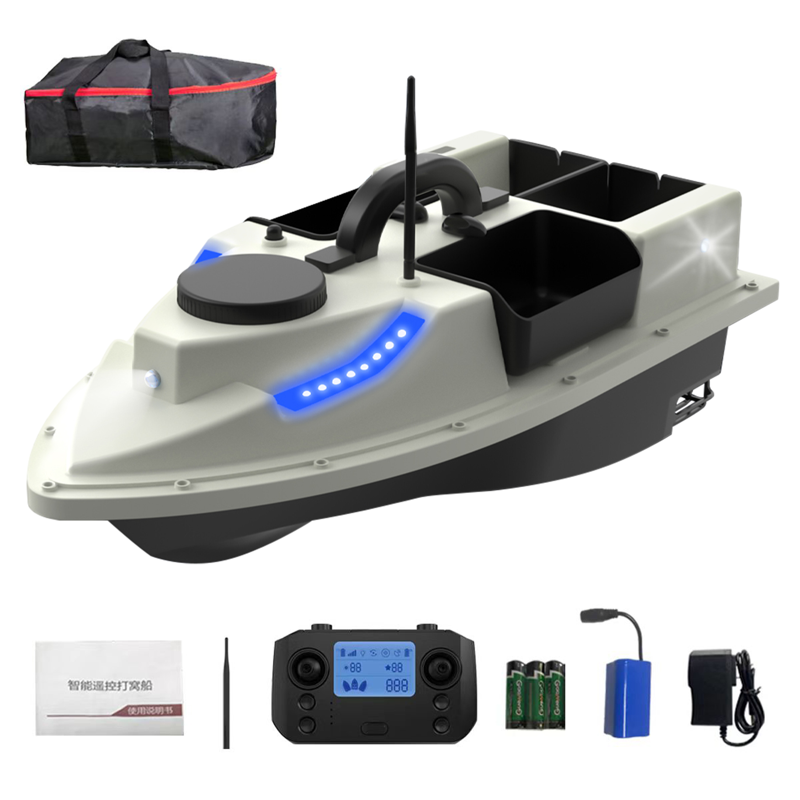 Barco cebador de pesca con GPS - Joysway , barco cebador 