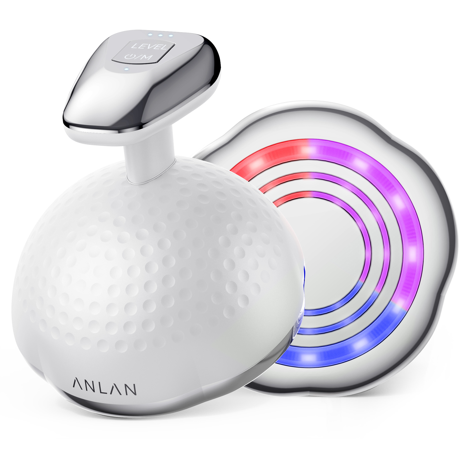 ANLAN RF Body Slimming Machine Cavitation Ultrasonic Slimming IPX6 Waterproof 1.9 MHz Radio Frequency Therapy EMS Body Massager
