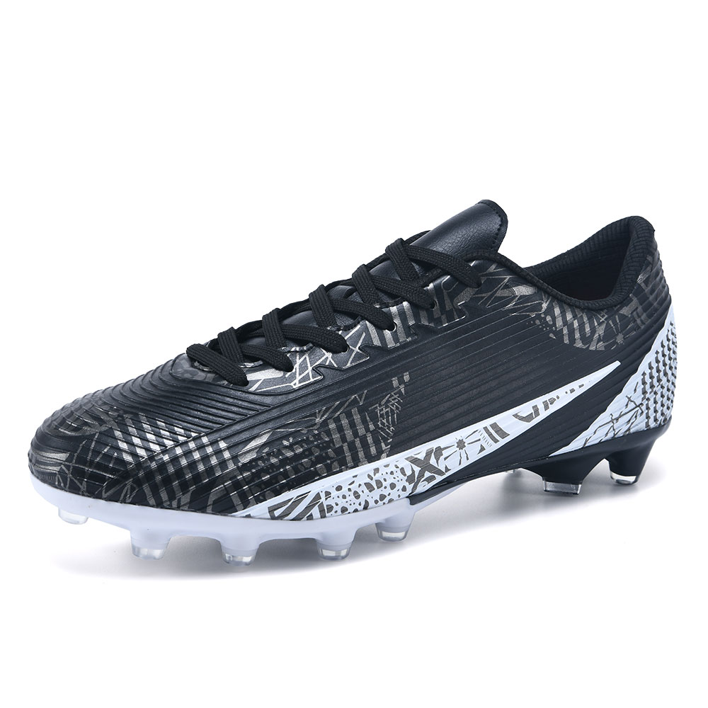 KLYWOO - Botas de fútbol transpirables para hombre y adolescente, zapatos de fútbol profesionales, tacos de fútbol TF/FG, zapatillas de deporte para adultos, talla 33-46