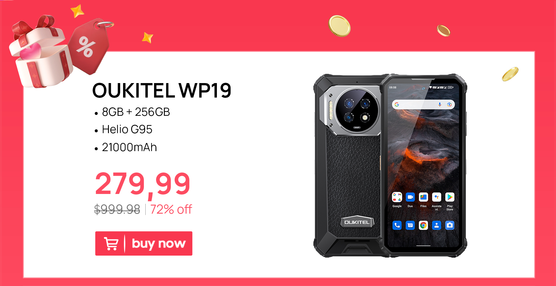 Oukitel WP30 Pro 120W 5G Rugged Smartphone android 13 12GB+512GB 11000 mAh  6.78 FHD+ Mobile Phone 108MP Cell Phone Global - AliExpress