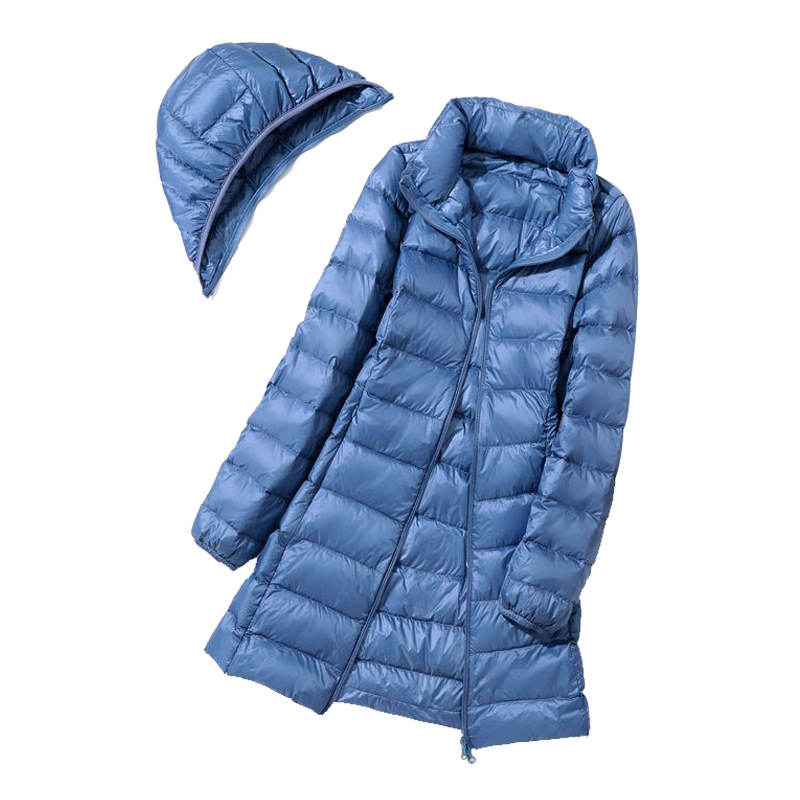 Abrigo de plumón reversible para mujer, ultraligero, chaqueta de plumas  para mujer, chaqueta de viaje de doble cara