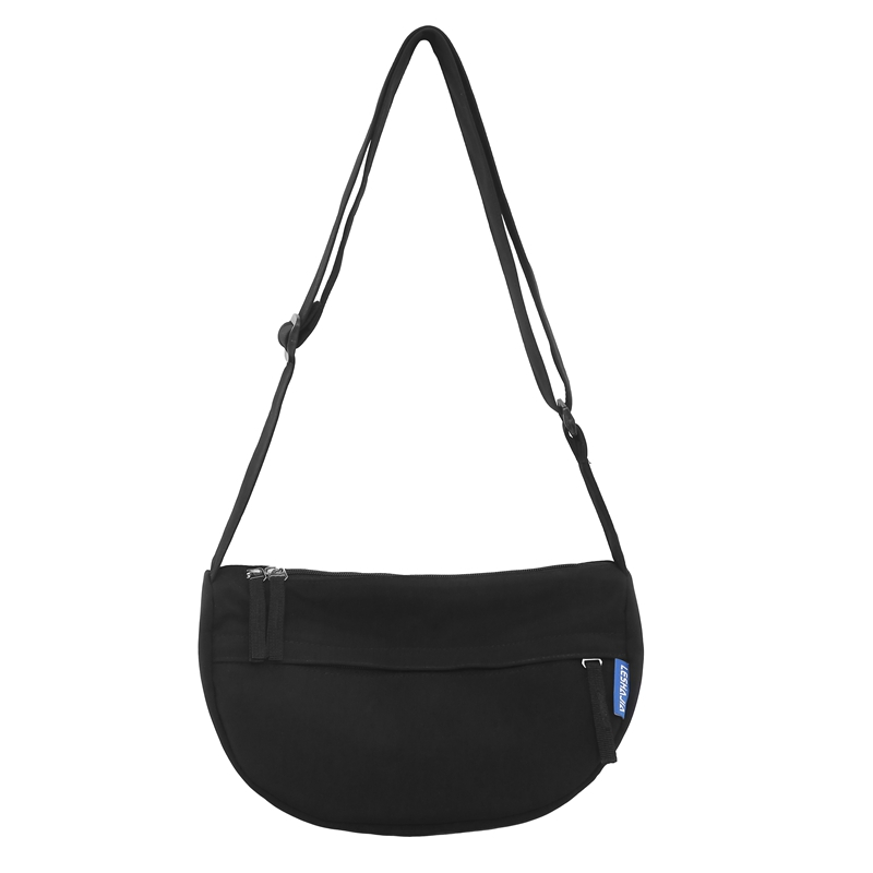 Bolso De Moda De pu Versión Coreana/Mochila Casual Negra Simple Para Mujer/Mensajero  De Hombro