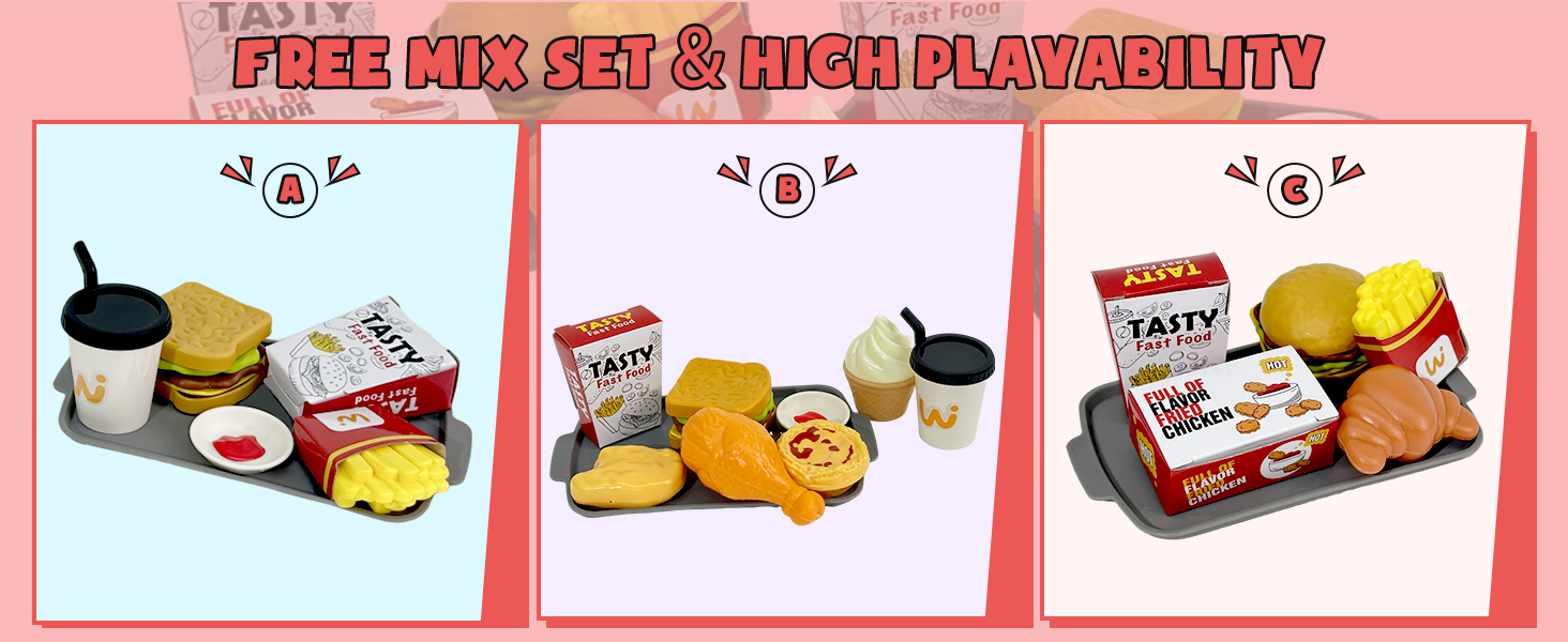fast food playset