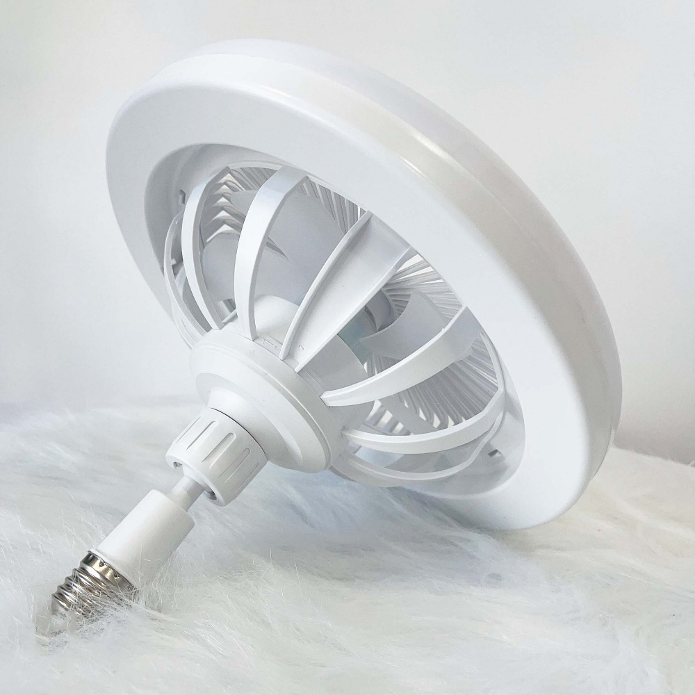 Modern Design E27 Simple Practical Indoor Multifunction Suspension Smart Fan Light_voghion.com