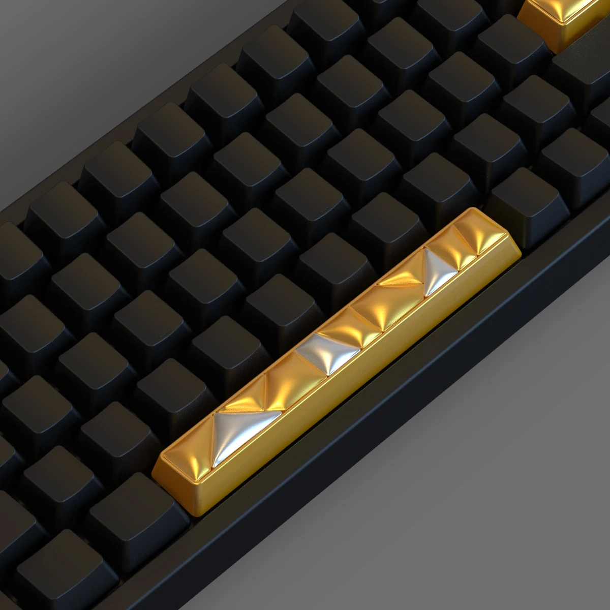 Accesorios para Teclado Gaming Inflables Dorado-Negro ESC/Retroceso/Entrar/Espacio, Diseño Detallado Artanal, Ideal para Gamers y Decoración de Teclados - details 4