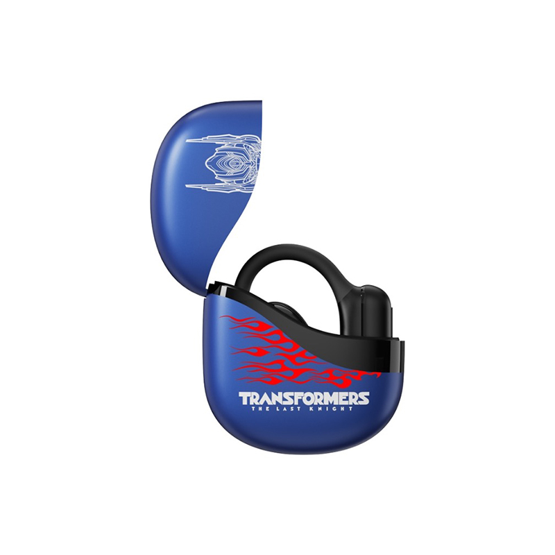 Transformers - Transformers-auriculares TF-T21OWS con Bluetooth 5,4, cascos deportivos con gancho para la oreja, IPX5 resistentes al agua, para música, llamada HD con micrófono