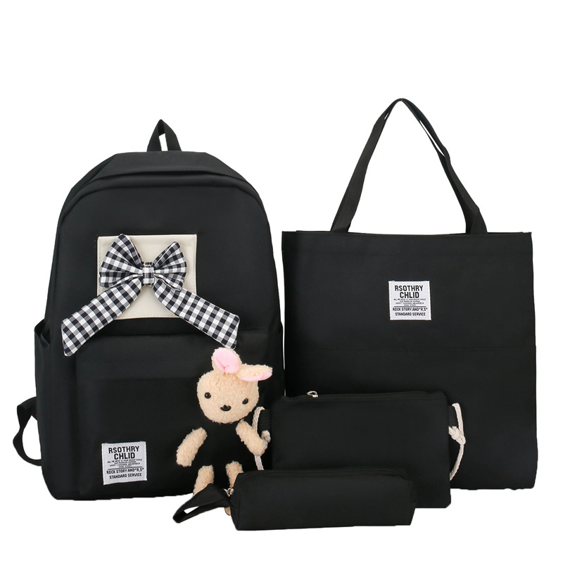 Mochilas escolares para niñas de 1 a 5 años, mochila bonita con lazo para  guardería, mochila