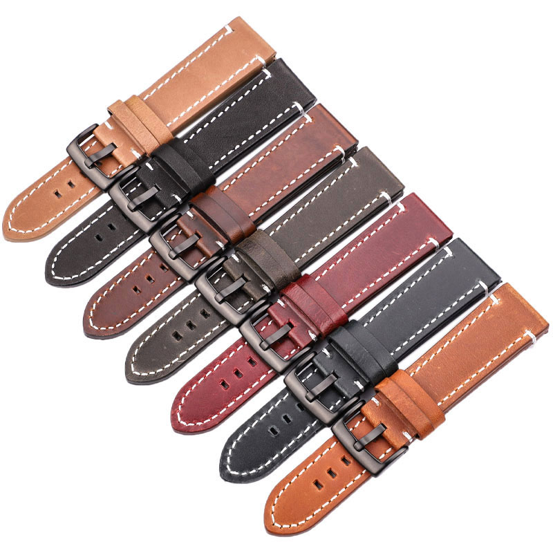 Fullmosa Colores De Reloj 14mm 16mm 18mm 20mm 22mm 24mm,Cross Piel
