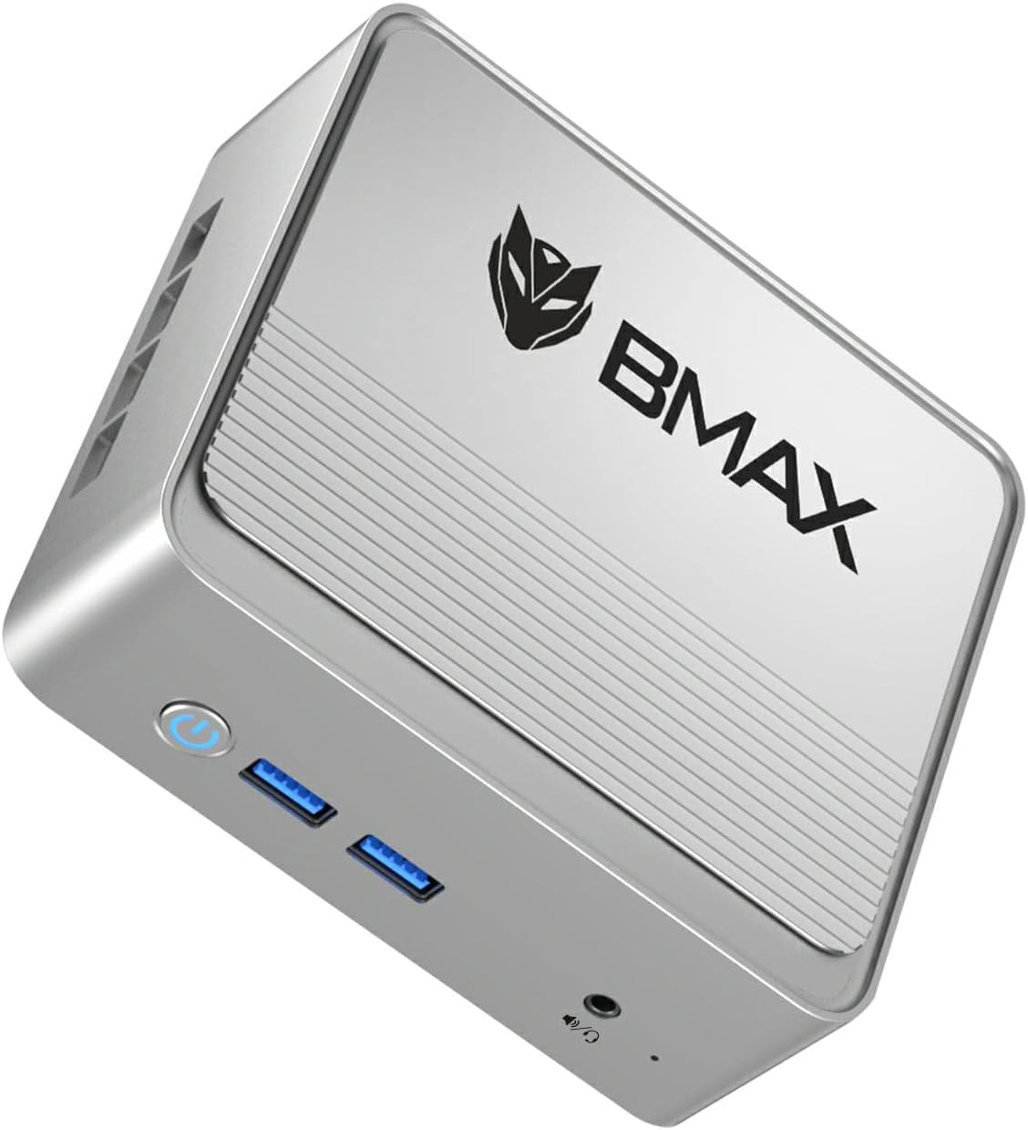 Bmax - Bmax-Mini PC jaspe Lake N5095, Procesador DDR4, 16GB SSD, 512GB (hasta 2,9 GHz), Windows 11 Pro, HDMI Dual, 2,0x2/WiFi 5