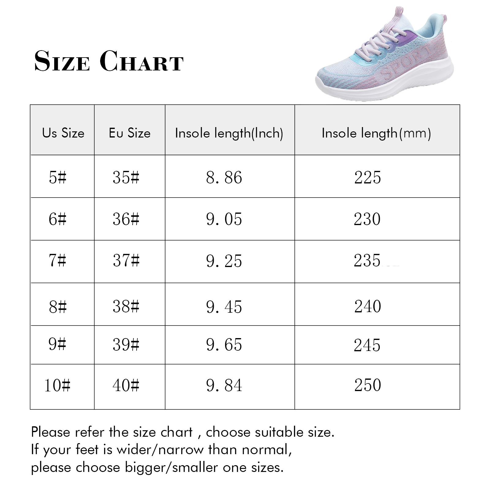 Zapatillas Correr Mujer | Malla Transpirable | Suela Ligera Antideslizante | Color Azul Marino Y Blanco | Talla EU 40